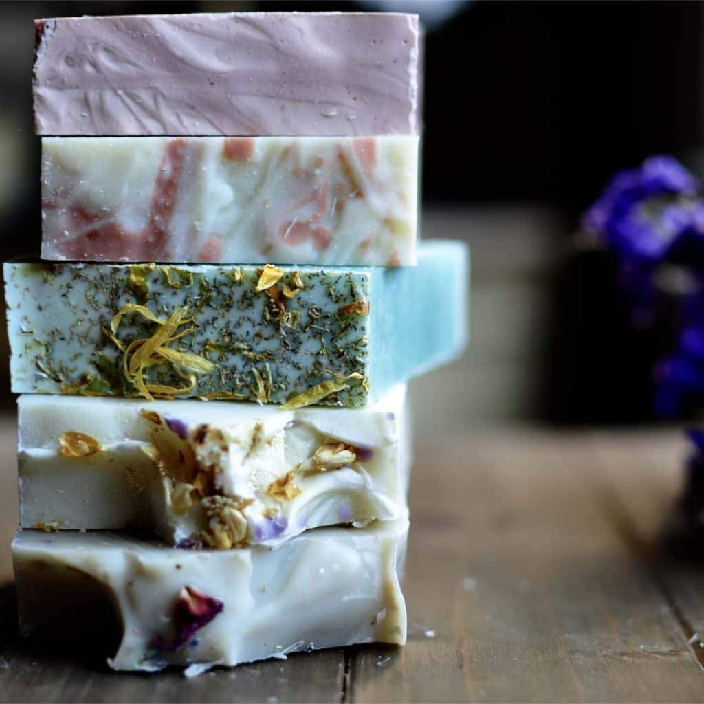 organic bar of handmade soaps, choose a gift set and get wholesale prices at 5 bars for 30 dollars