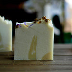 often compared to bronnley orange and jasmine soap this jasmine vanilla hand soap weighs 5-6 ounces and is 3 inches sq