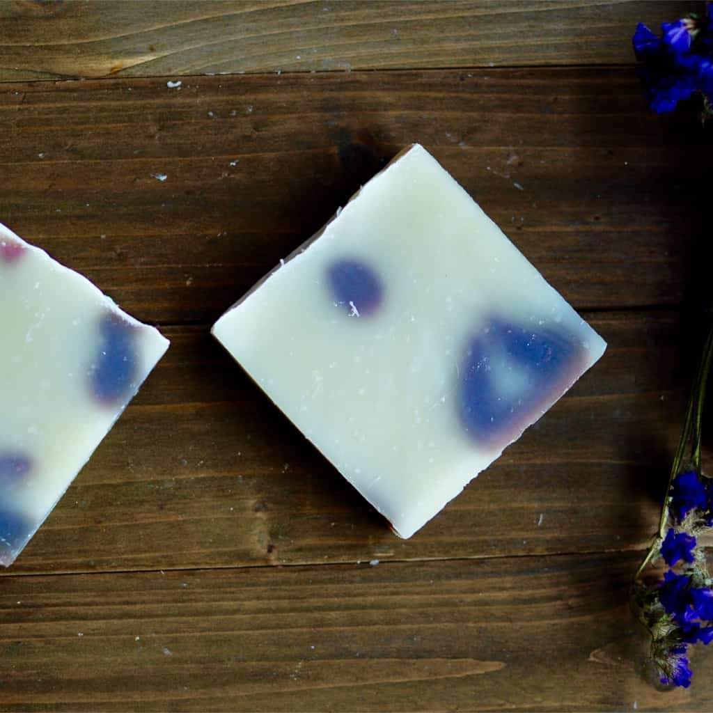 lavndar or pronounced la vendor, what lavender is used for is a vast amount of benefits, our lavender soap recipe is exclusive to us