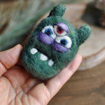 what is a soap saver, this felted soap is, it will have your soap last up to double the time as it usually would and this bars designed as a monster