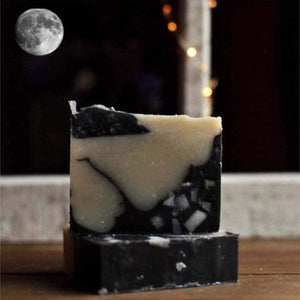 moon water soap made with real moonwater only on nights that have a full moon as seen in the picture