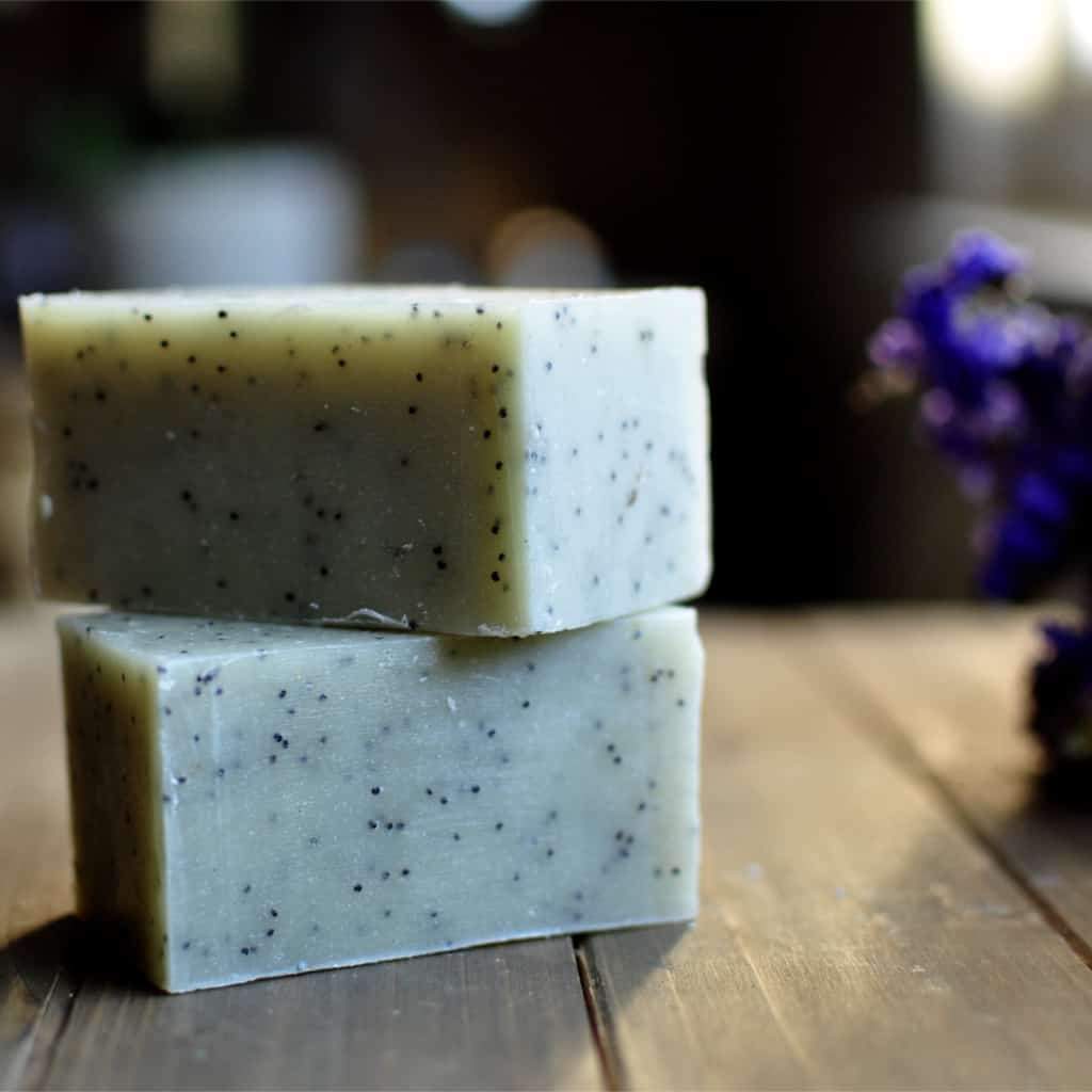 organic pumice made with the best ingredients, this soap bar has became our best selling bar among men and women alike, it's green and 6 oz